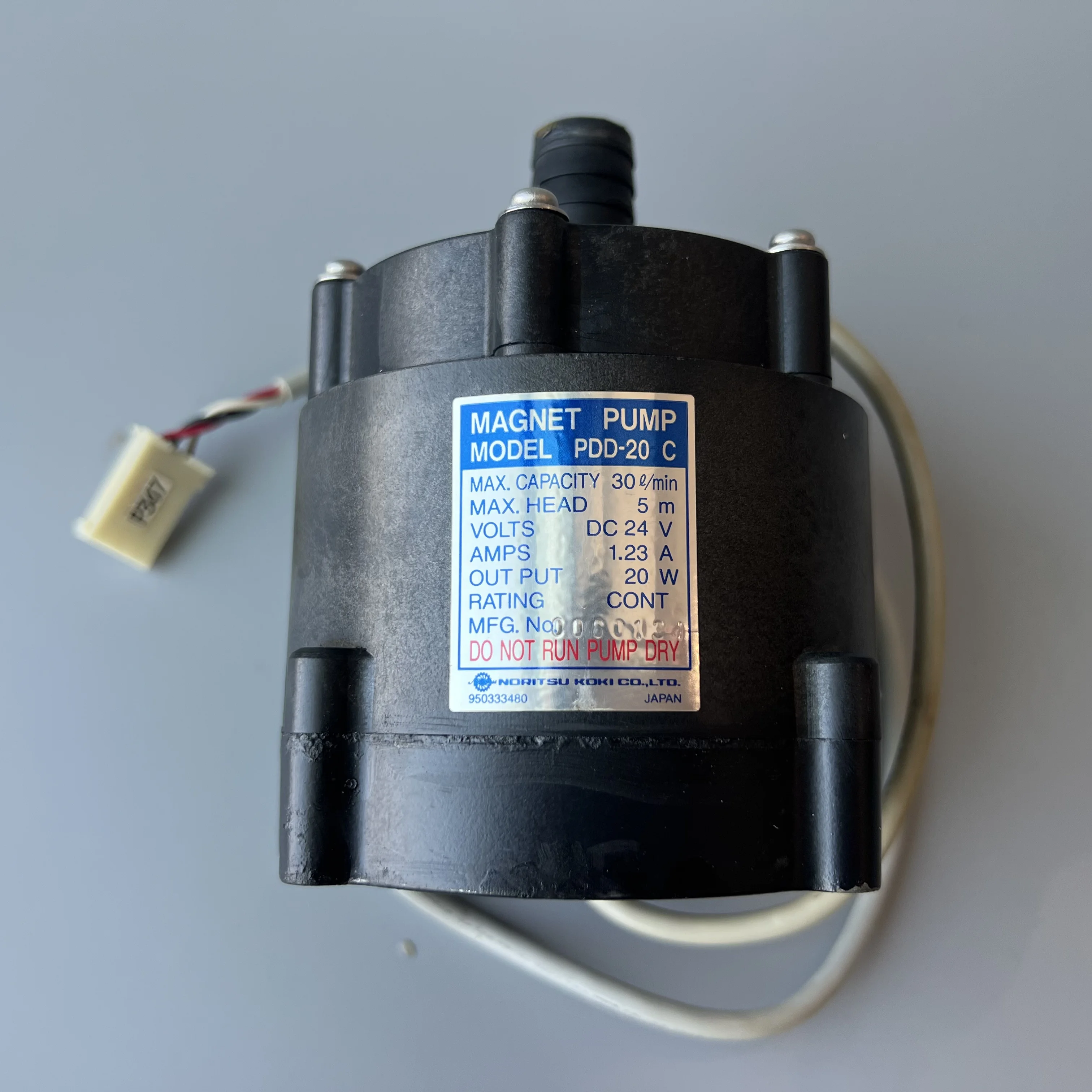 W 452947   Bomba grande usada para minilabs Noritsu 3201 3202 3203 3701 3702