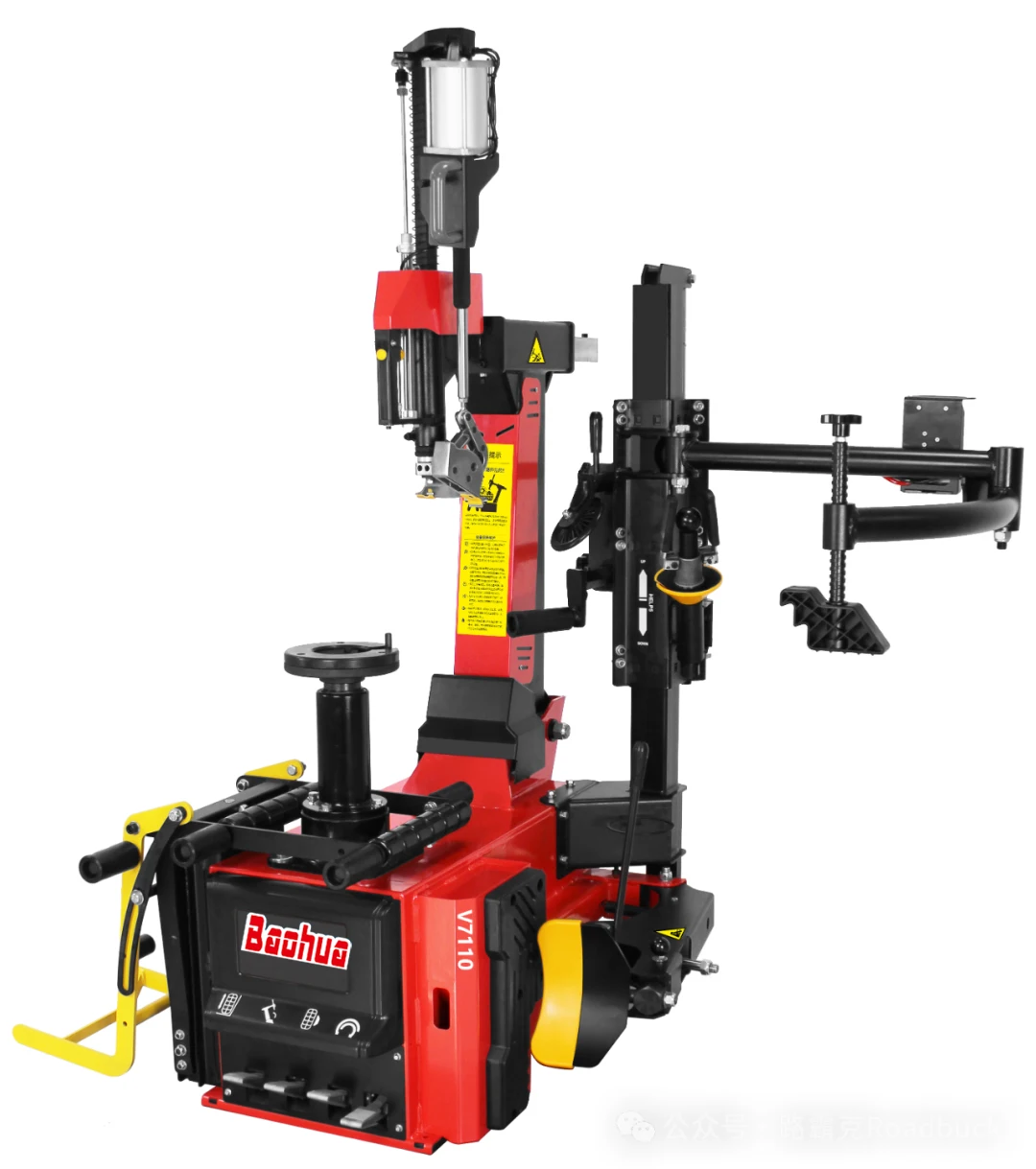 Baohua Pneumatic Car Tire Changer Machine Automatic No-Disk Tile-Back Arm Design Essential Equipment For 220V Workshop Car