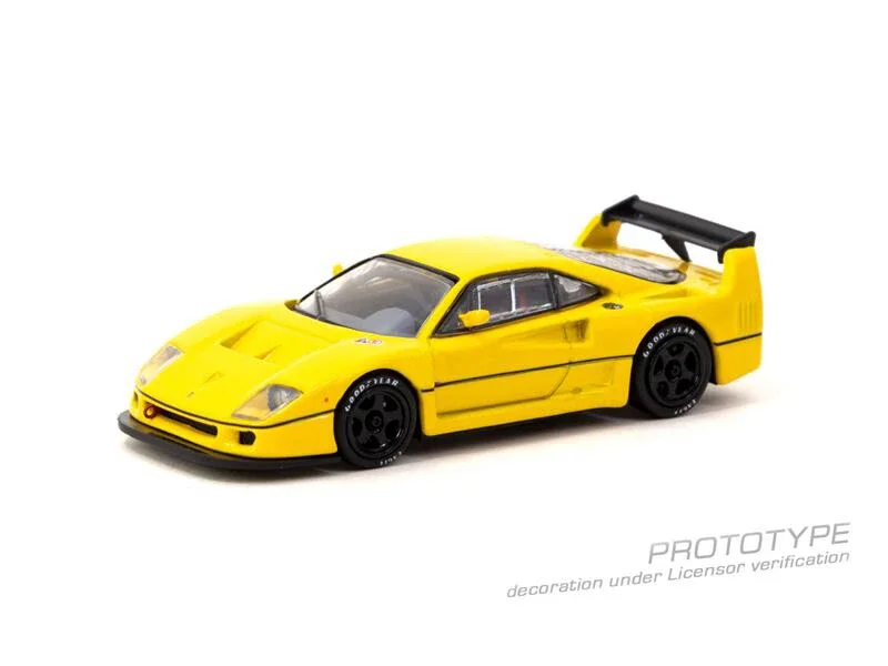 

Tarmac Works 1:64 F40 LM Yellow Diecast Model Car