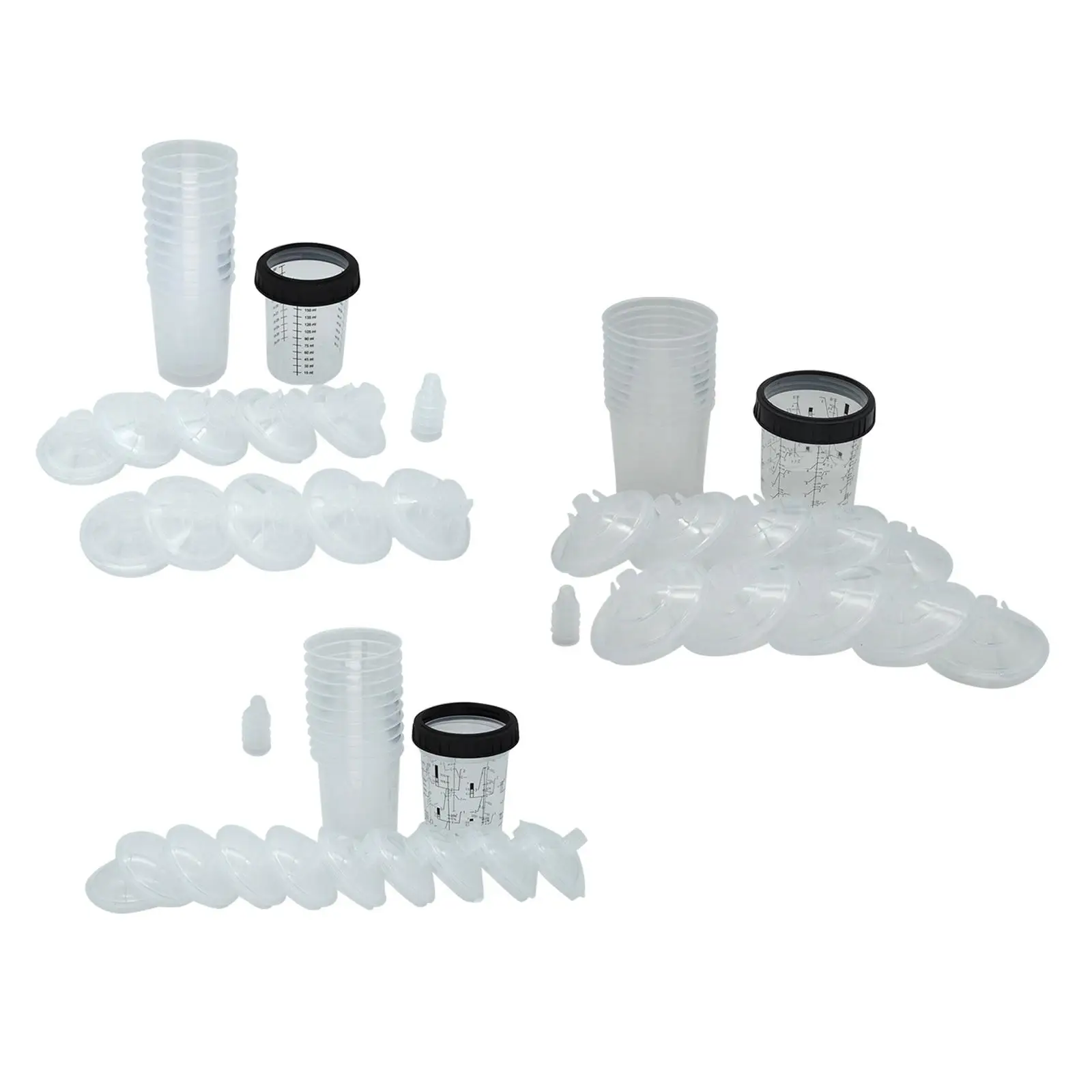 Spray Cup Spray Mixing Tank, Spray Cups with Lids Painting Supplies