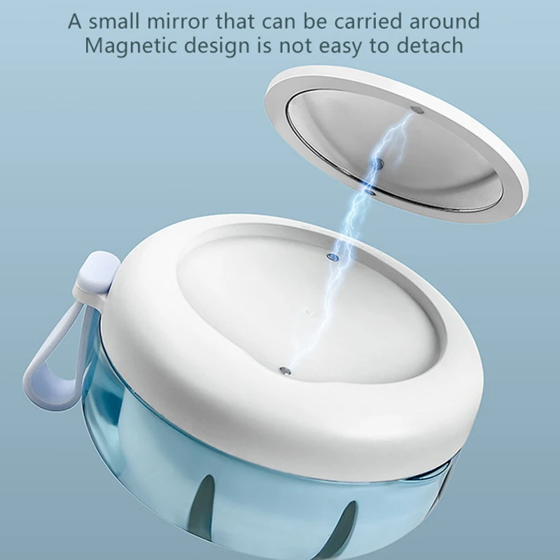 Contenitore sigillato per strumenti per la cura dei denti Scatola per la pulizia Scatola per apparecchi ortodontici per denti Scatola per riporre denti finti Custodia per dentizione Scatola per bagno per protesi