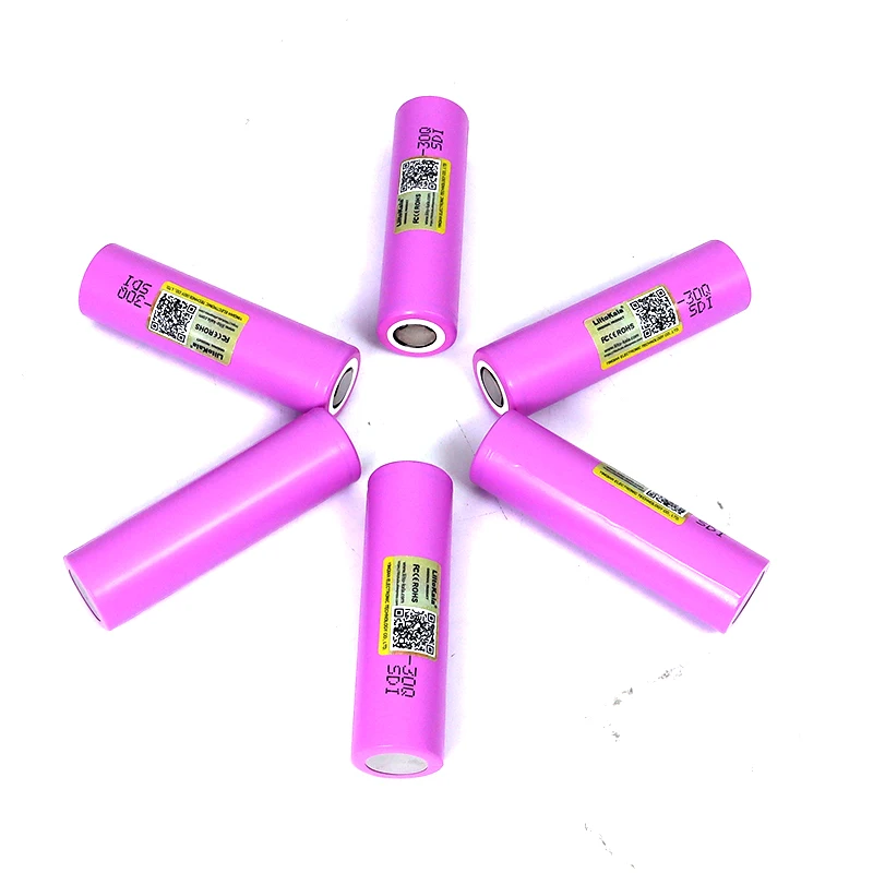 Liitokala New 30Q 18650 3000mAh Rechargeable battery INR1865030q 3.6V discharge 20A Max 35A Power batteries with BOX