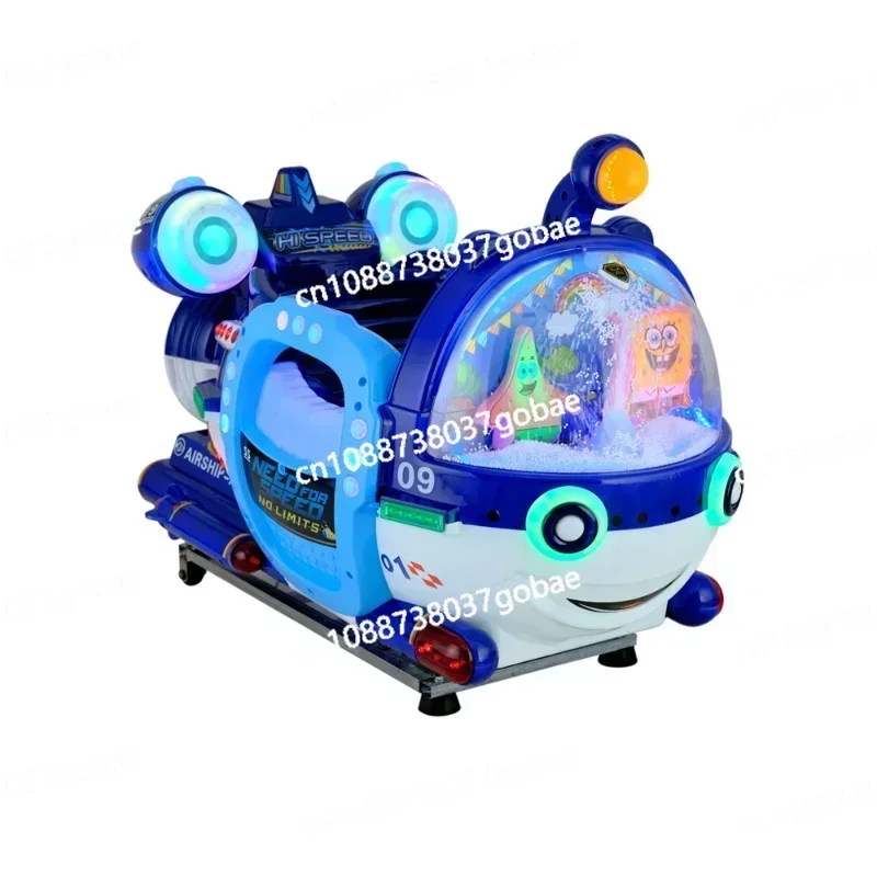 For Kiddie Ride Coin-Operated Children's Electric Supermarket Door Music Home Baby Rocking Machine