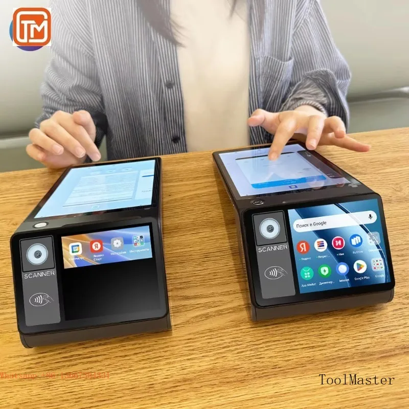 

[Hot Sale]8 Inch Android 14 Wifi Terminal Android Pos Restaurant Online Order Printing Machine For Food Delivery