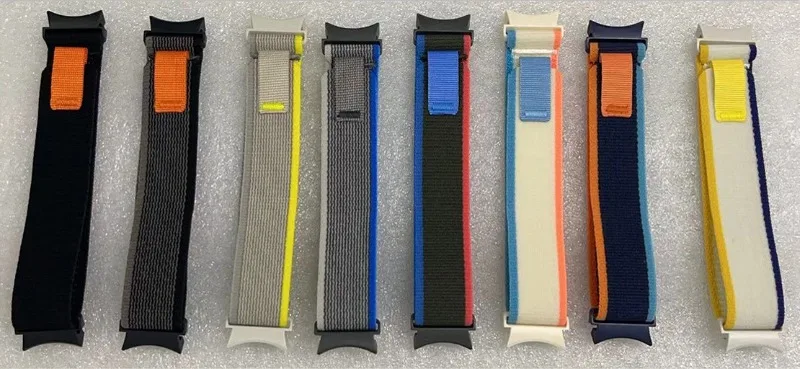Nylon Band Strap Trail Loop For Samsung Galaxy Watch 4 5 6 7 FE 40mm 44mm/Watch 4 6 Classic Watch 5Pro 45mm Smartwatch Straps