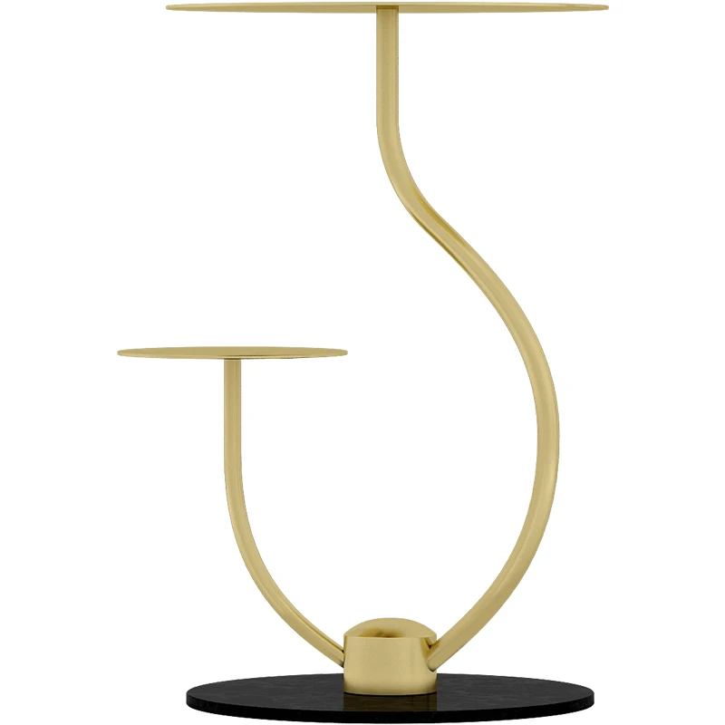 

Modern Luxury Marble Flower Stand for Indoor Outdoor Green Plants Rack for Garden Balcony Multilayer Flower Pot Stand for Home