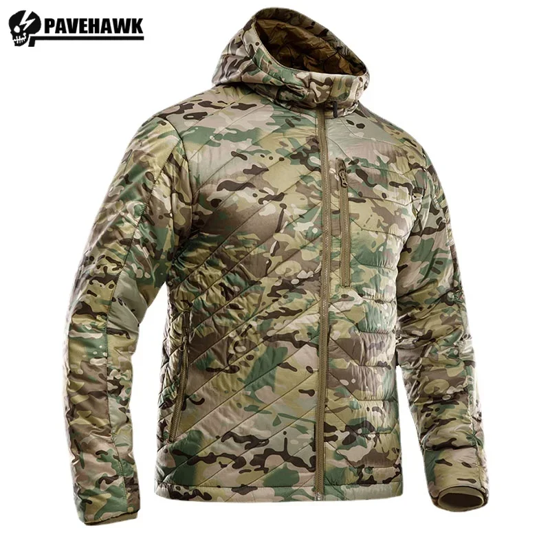 Winter Mens Camouflage Parkas Hooded Casual Windproof Jacket Thick Warm Padded-cotton Zipper Coat Loose Cold-proof Outwear Male