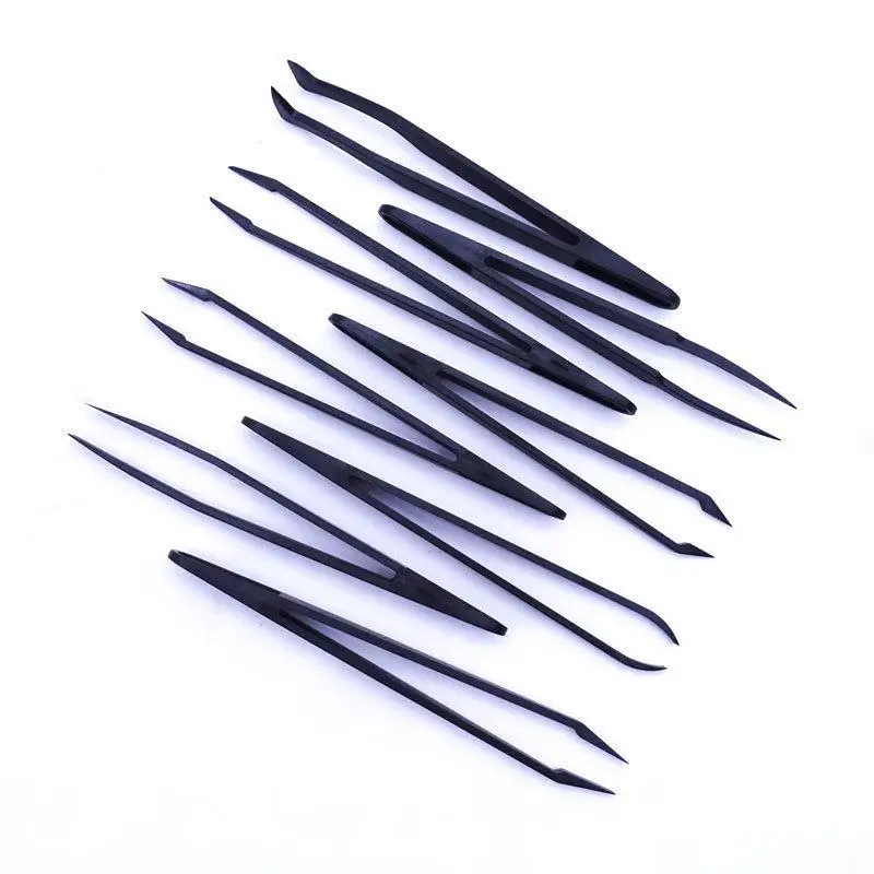4-8pcs Epoxy Resin Jewelry Tools Set Plastic Tweezers Kit DIY Epoxy Resin Mold Tools Tweezers Handmade Jewelry Making Components