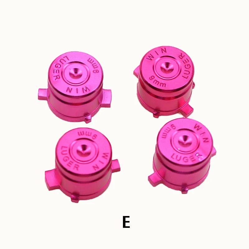 YuXi-Metal Botão Game Handle, Botões Galvanizados Ferro, Direção Key, Acessórios de Reparação, Fit para PS3, PS4, 1Set