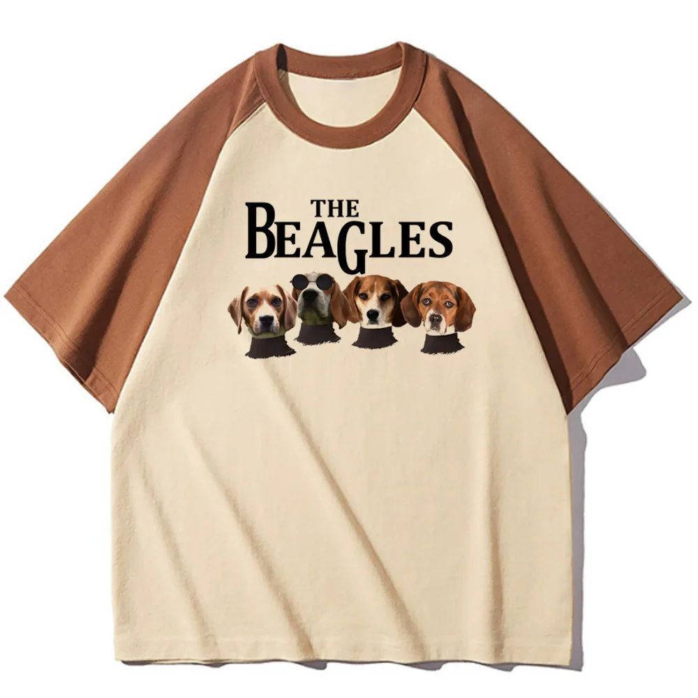 Beagle t shirt women Japanese t-shirts female Japanese 2000s clothes