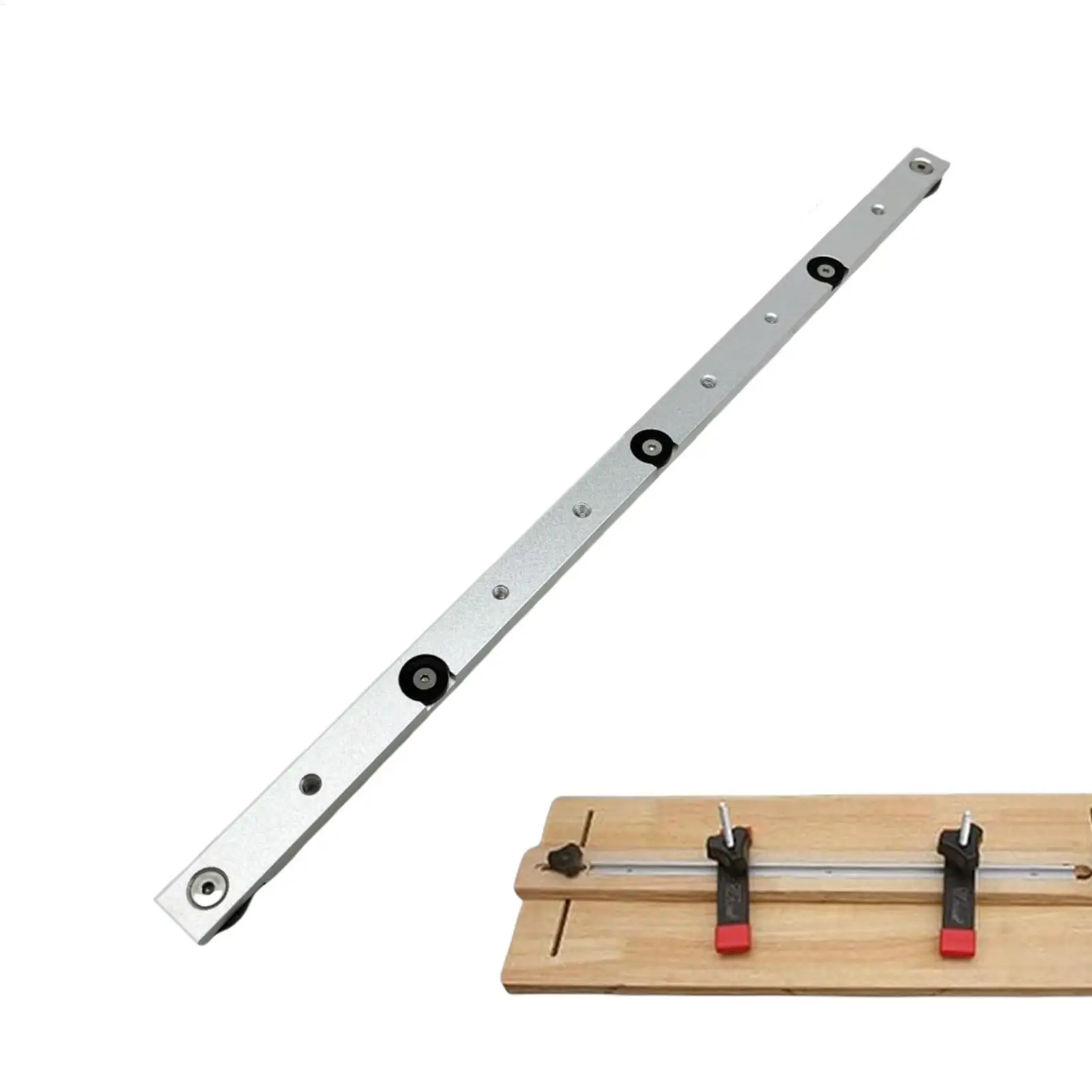 

Miter Bars Strong Strength Miter Slider 450Mm Accurate Aluminum Alloy Tools For Project Construction Craft Woodworking T-Slot