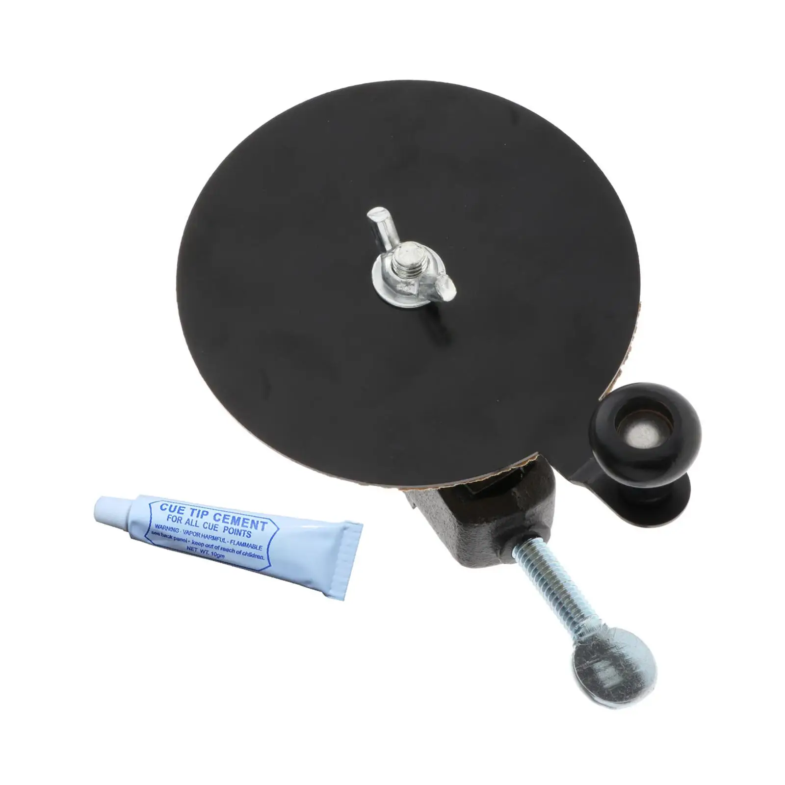 

Rapid Pool Cue Top Sander and Glue Set Lightweight Supplies Portable Repairing Tools for Sport Snooker Billiard Game Men Indoor