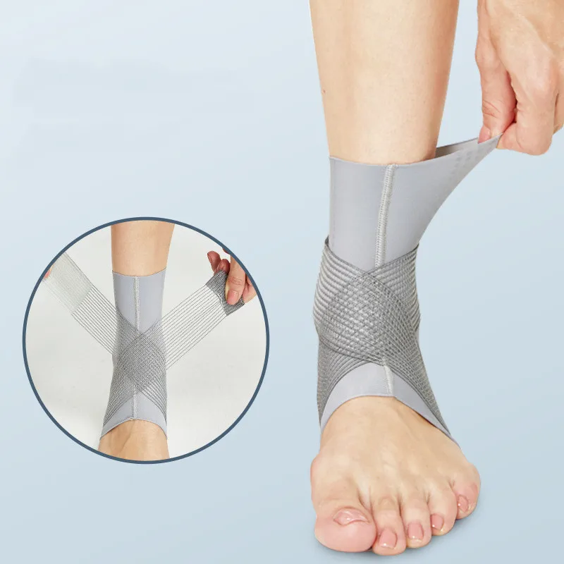 

1 Pair Women Men Ankle Brace Guard Plantar Fasciitis Ankle Support Wrap Protector for Sprain Tendonitis Heel Pain Relief Fitness