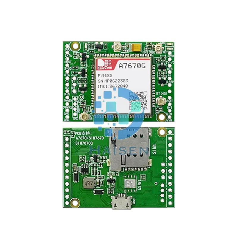 HAISEN SIMCOM A7670G-LABE Core Board A7670G-LABE Development Board LTE CAT1+4G+2G+Voice A7670