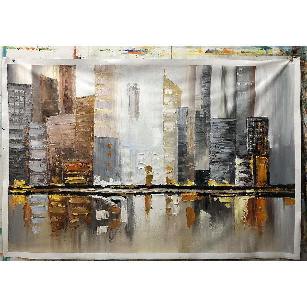 Modern Abstract Aesthetics Wall Art Block Texture HD Oil on Canvas Posters and Prints Home Bedroom Living Room Decoration Gifts