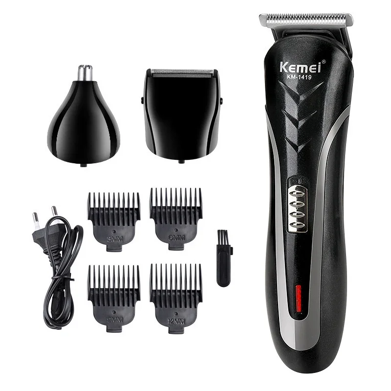 Brand 3 In 1 Electric Hair Clipper Beard Razor Nose Trimmer Shaving Machine