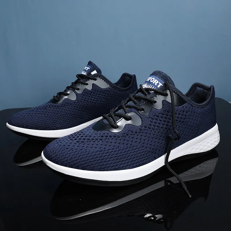 

Мужские кроссовки, летние мужские кроссовки с дышащей сеткой для бега, легкие кроссовки для мужчин, уличная спортивная обувь для тенниса, большой размер 38-48