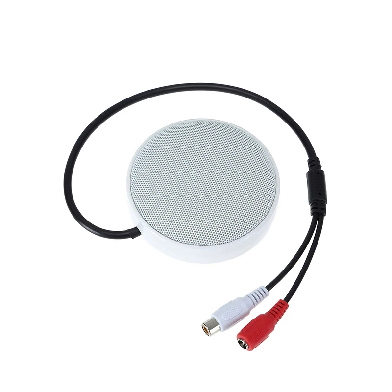 Audio surveillance microphone, Noise reduction pickup, high-definition sound quality,  imported IC chip, for Hikvision camera