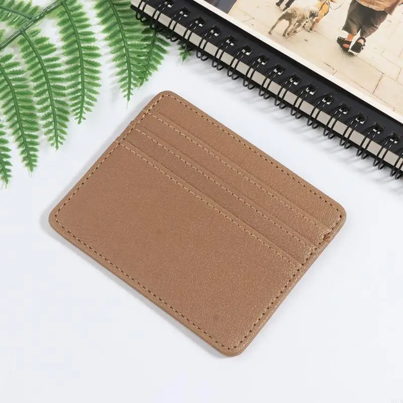 PU Leather Credit Card Holder RFID Blocking Wallet Money for Case for Men Women 547A