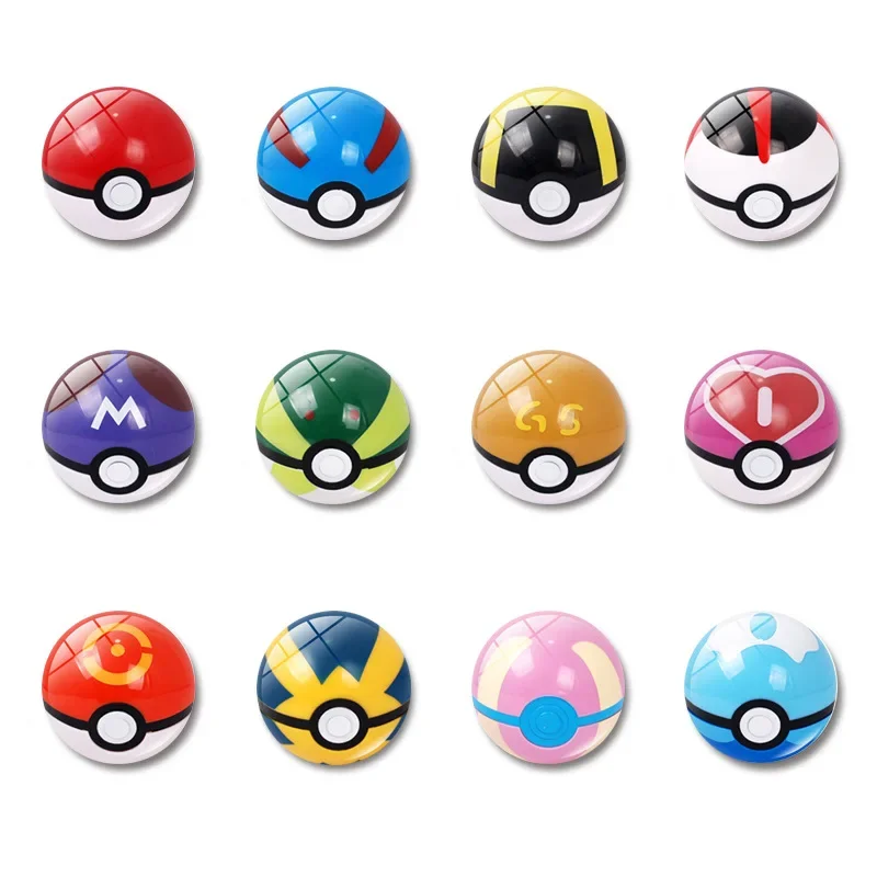 Pokemon Poke Ball Series Refrigerator Magnet Anime Magnetic Decoration Sticker Office Note Sticker Children's Toy Birthday Gift