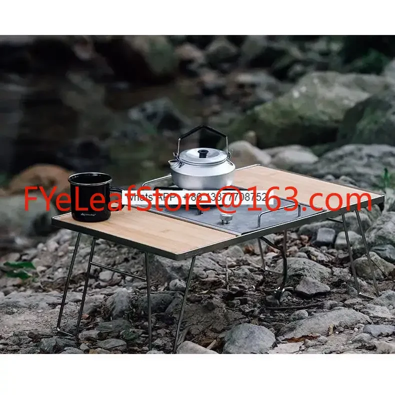 Gas Stove Card-Type Stove Desktop Single-Port Stove Embedded Dual-Use Outdoor Camping Folding Ultra-Light Portable Camping