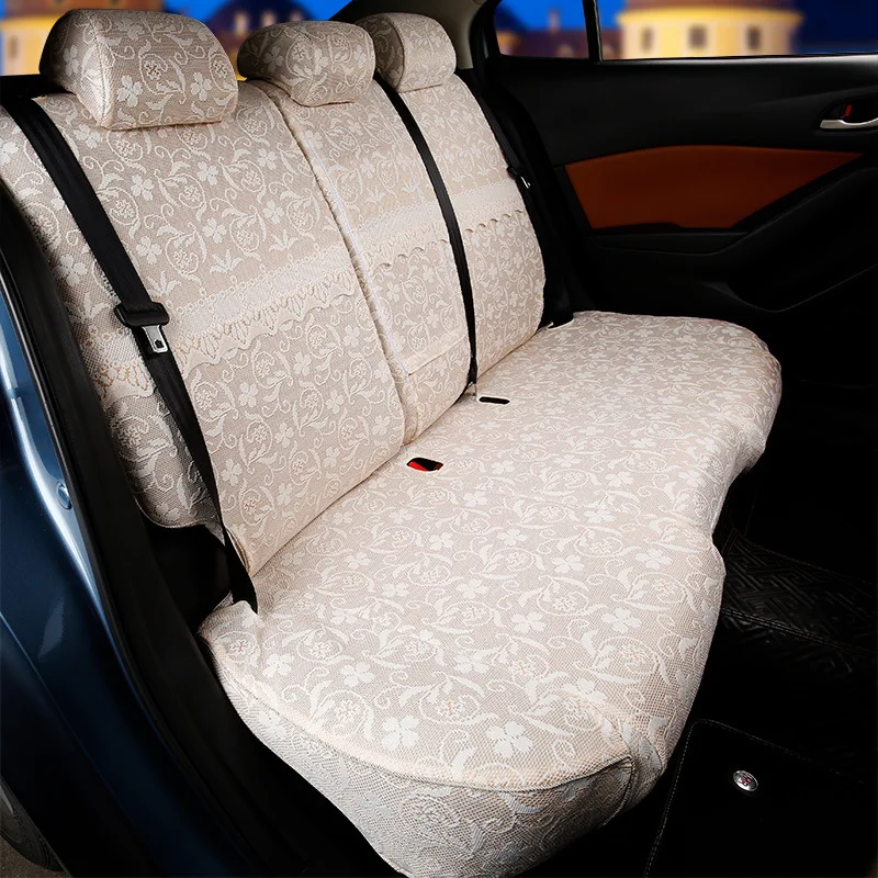 

Suitable for Fabric Lace Special Car Seat Cushion Cover Full Surround Four Seasons Universal Half Wrap
