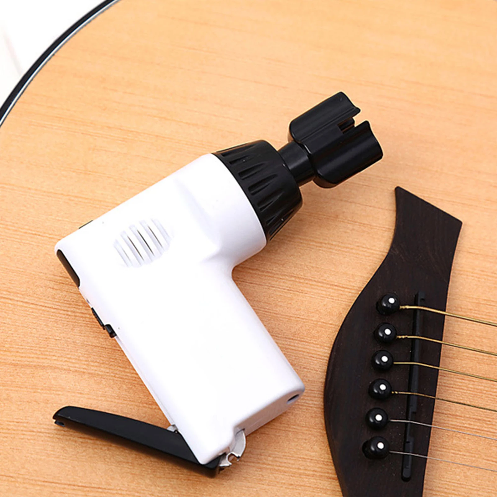 

Guitar String Winder High Strength Multifunctional Tool Faster String Change Suitable Acoustic Classical Folk Ukulele Supplies