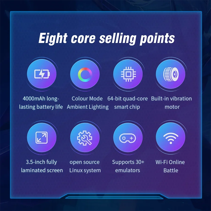 جديد XF35H ريترو وحدة تحكم ألعاب فيديو محمولة نظام لينكس 3.5 بوصة IPS شاشة صغيرة محمولة مشغل فيديو محمول 64 جيجابايت 128G ألعاب