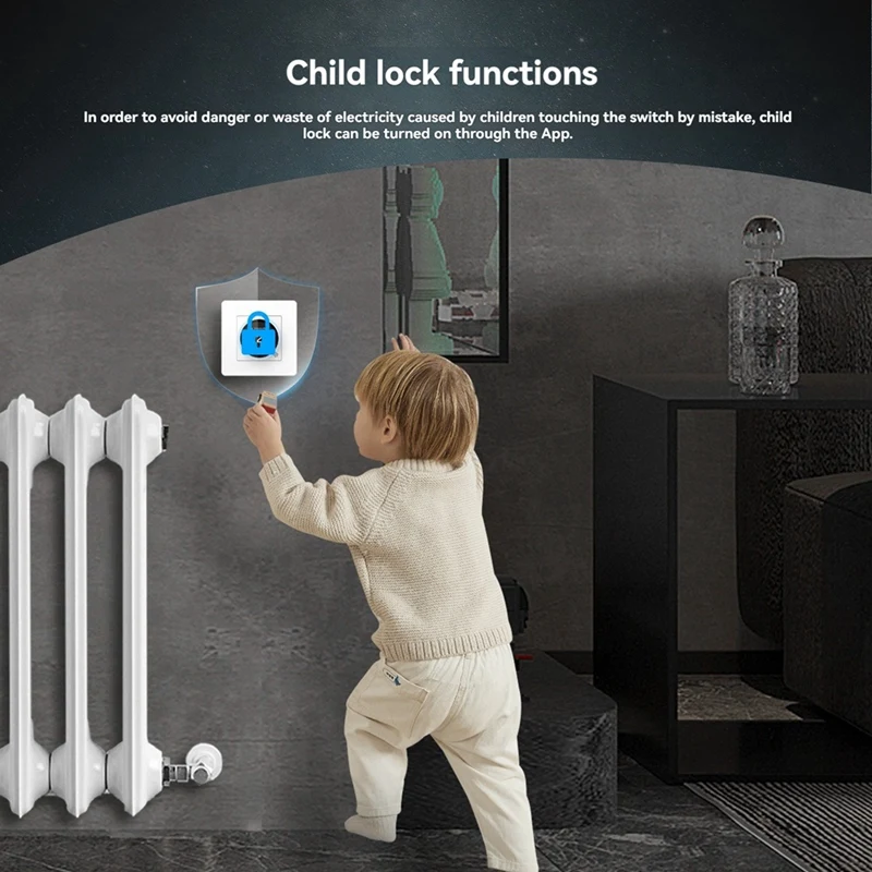 Лучшие предложения Tuya Zigbee умная ручка термостат электрический регулятор температуры подогрева пола работает с Alexa Googlehome