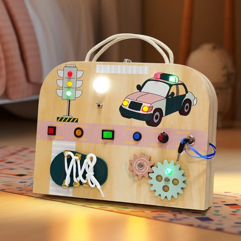 Babypuzzel Tekentafelspellen Houten kinderen Vroeg onderwijs Montessori Druk bord Wiskundespeelgoed Zintuiglijk speelgoed Magnetische blokken Cadeau