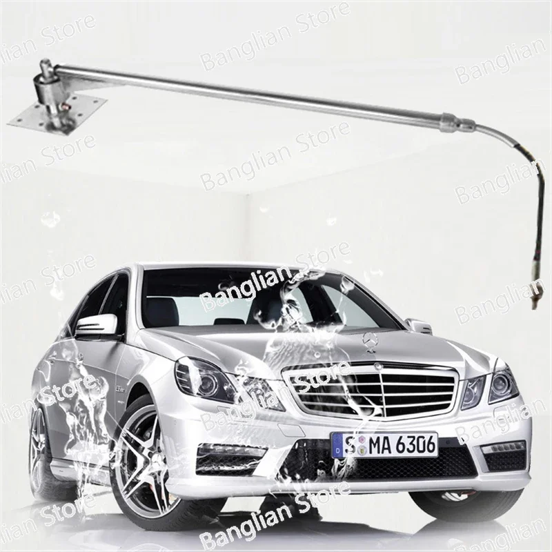 Stainless Steel Car Wash Rocker, Retractable, 360 Degree Swing Arm, Auto Repair, Beauty Equipment, High-Pressure Cantilever