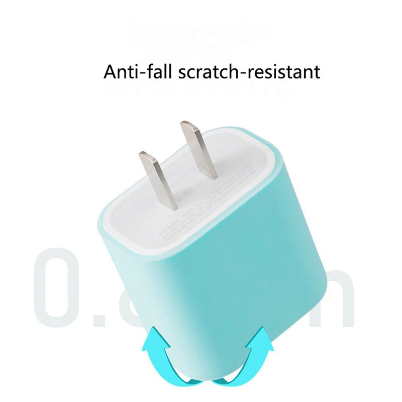 Cable Protector For iPhone 12 Fast Charging 18/20W Charger Head USB Data Line Protection Sleeve Protective