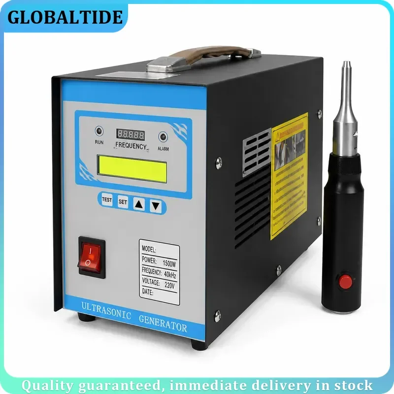700W Ultrasonic Plastic Spot Welder 28kHz Car Body Repair Machine with 2 Nozzles High Density Welding Tool