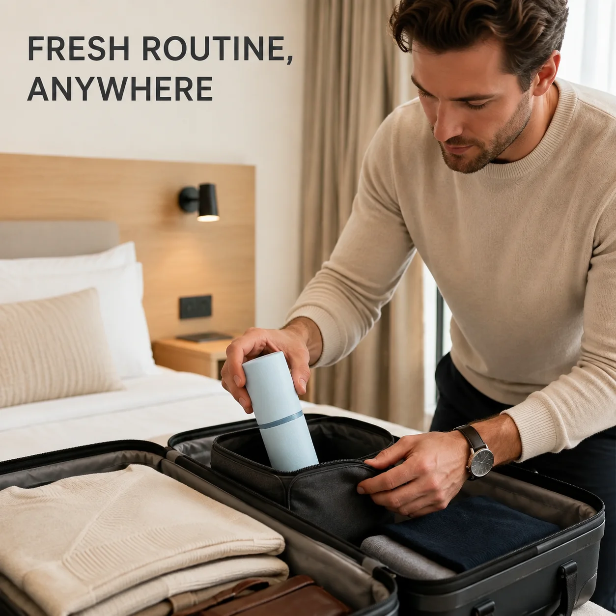 1pc Toothbrush Travel Case Travel Toothbrush Holder Case Portable Travel Toothbrush Case For Traveling Camping Business Trip
