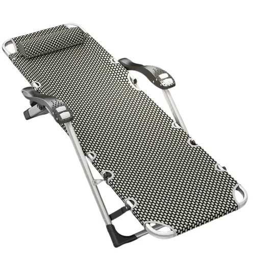 

Aluminum alloy folding recliner, home resting back chair