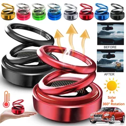 Automotive Car Heaters Solar Air Fresher Diffuser Windshield Defroster 360 Rotation Molecular Heater Auto Interior Accessories