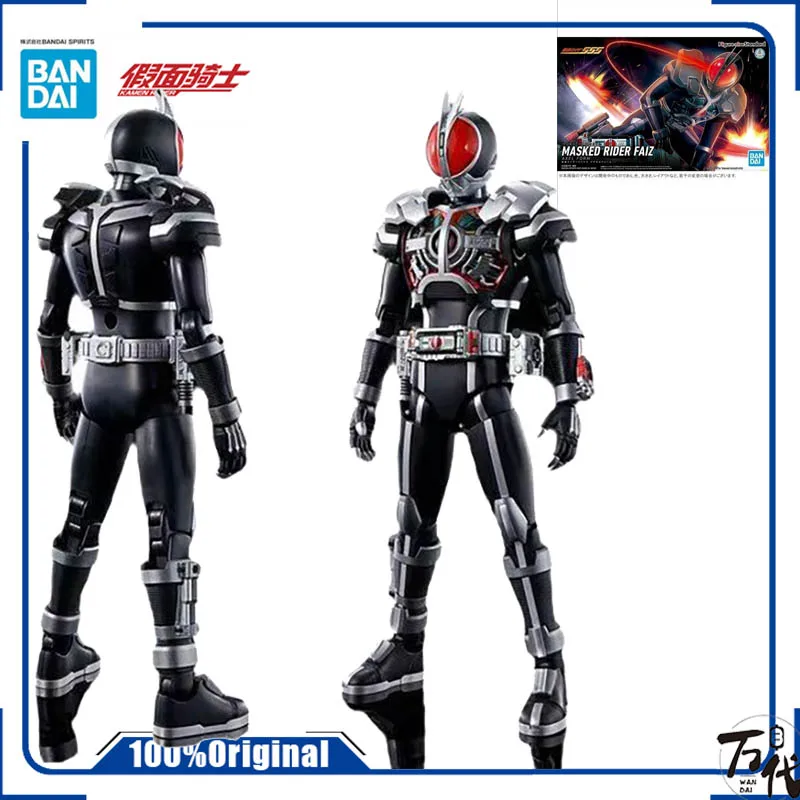 

Bandai Figure Masked Rider Faiz Model Kit Figure-rise Standard Faiz Axel Form Anime Action Figures Model Toy Collection Gift