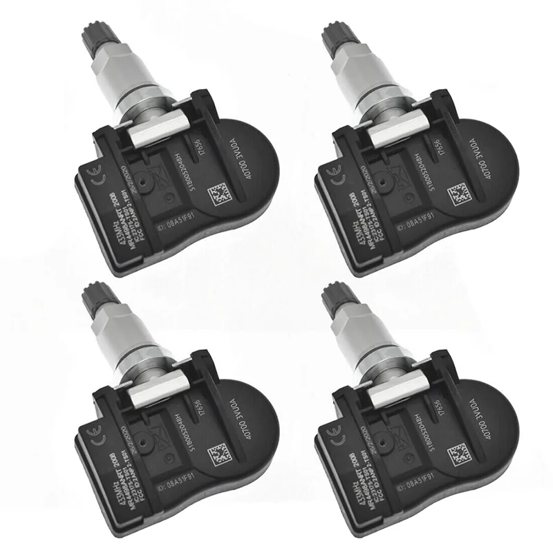 4PCS Tire Pressure Sensors TPMS 40700-3VU0A for Renault Espace Megane KOLEOS for Nissan QASHQAI TIIDA