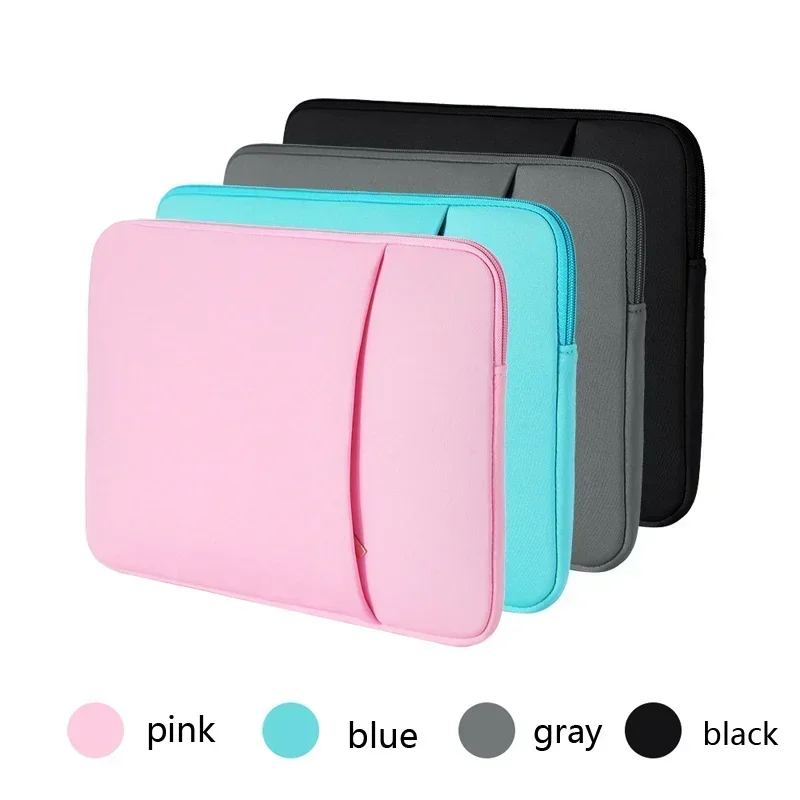 

Laptop Tablet PC Sleeve Soft Protection Bag Cover Notebook Pad Case For Mackbook Air iPad Air Pro 11 13 14 15 15.6 inch