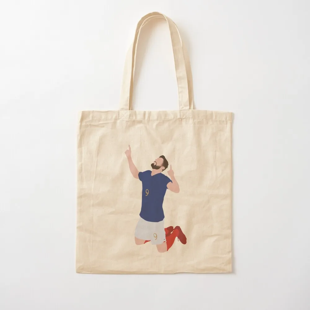 

Olivier Giroud minimalist illustration Tote Bag Women's bag Cloth bag Candy bags Canvas Tote