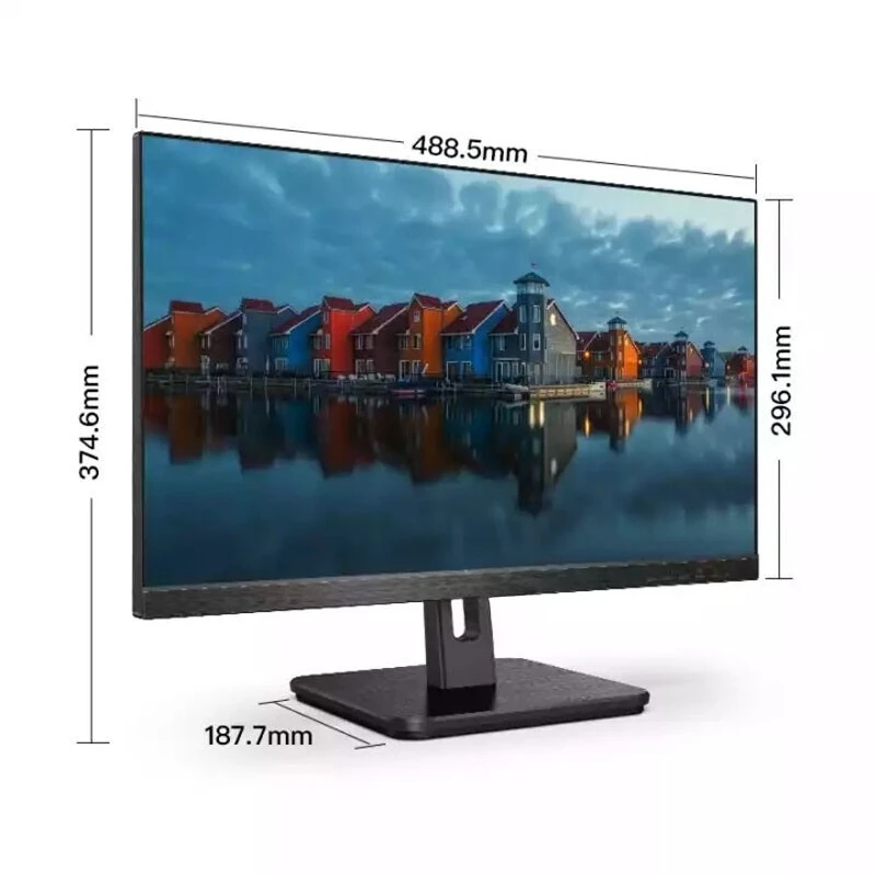 21.5 inch 75Hz IPS screen narrow frame monitor VGA HDMI dual interface