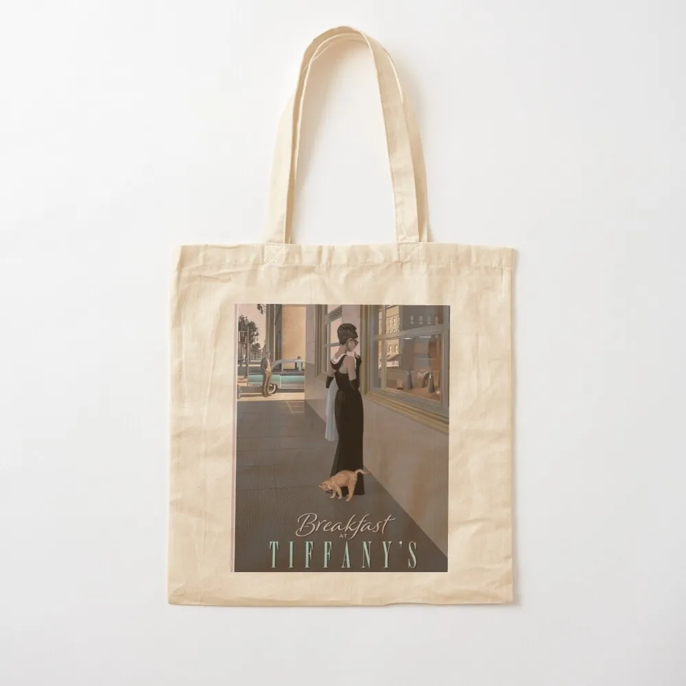 Breakfast Tote Bag Gift bag university shopper bag Beach great