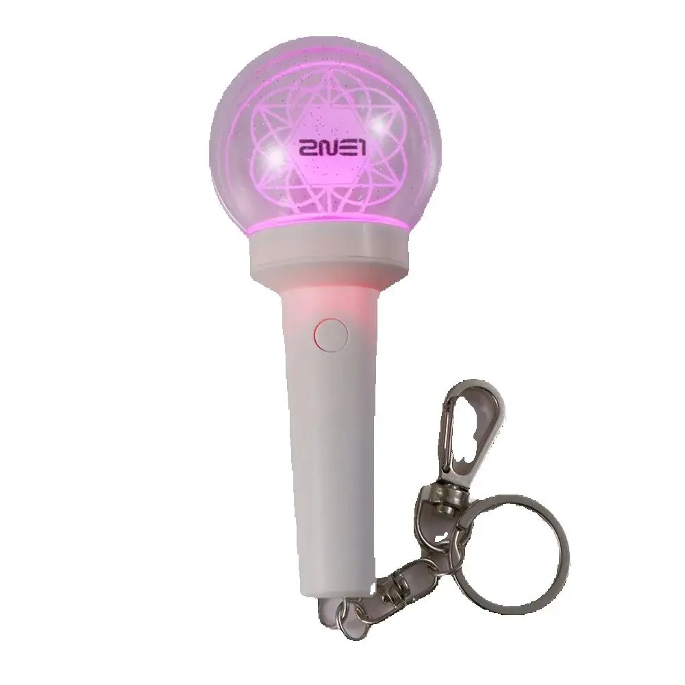 KPOP Group 2NE1 Mini barra de luz de PVC de soporte, regalos concentos de estilo INS de alta calidad, colección de regalos para seguidores BOM DARA CL MINZY