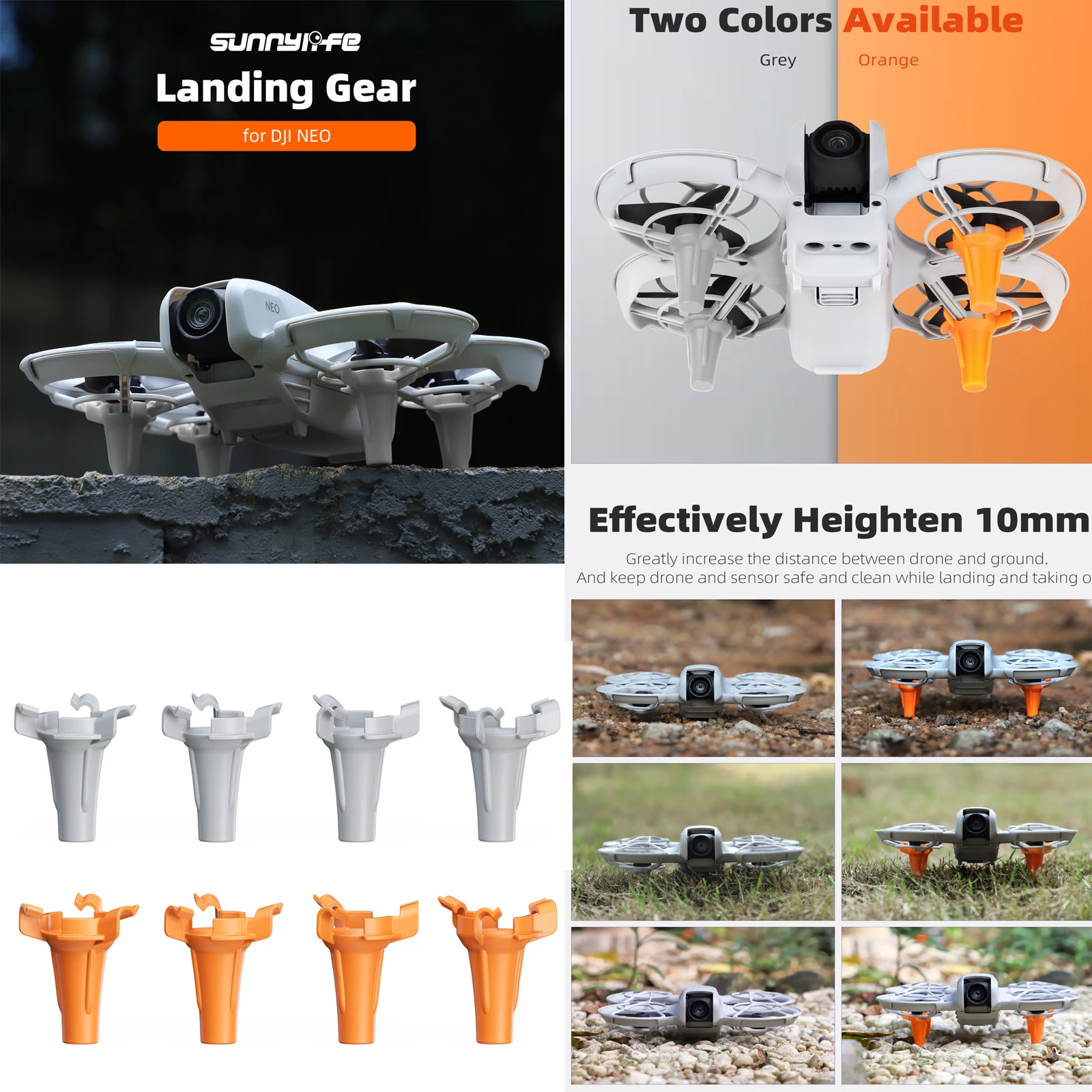 

Landing Gear For DJI NEO Height Increasing Tripod Legs Gimbal Protection Fixed Bracket Support Leg For DJI NEO Drone Accessories