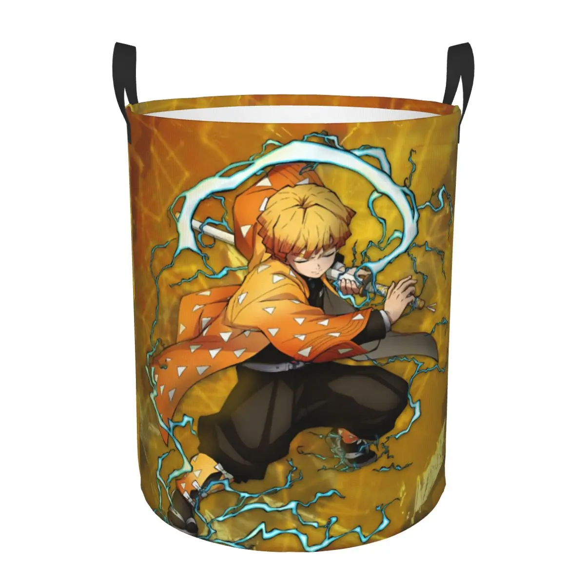 

Складная корзина для белья «Истребители демонов» (Кимэцу но Яиба) с Зеницу Агацумой, корзина для игрушек и одежды