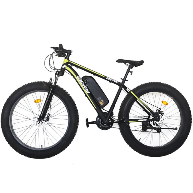Wholesale OEM High Carbon Steel Frame Ebike 25 Km/h 26 Inch 250W Fat Tyre Electric Cycling