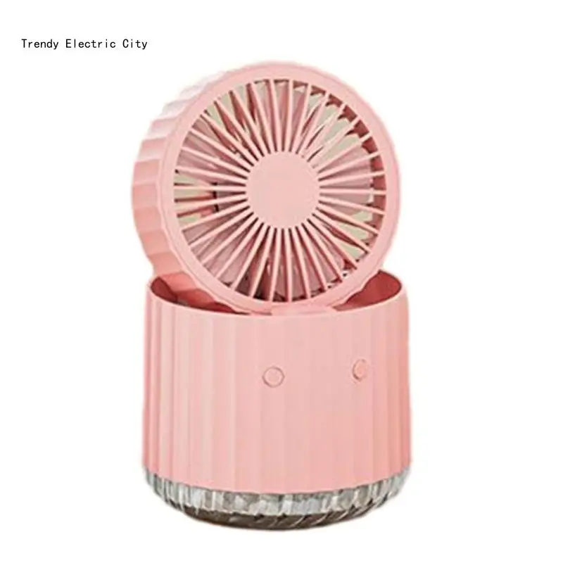 R9CD Ventilatore da campeggio Ventilatore da tavolo pieghevole Perfetto per escursioni all'aperto in ufficio chiuso