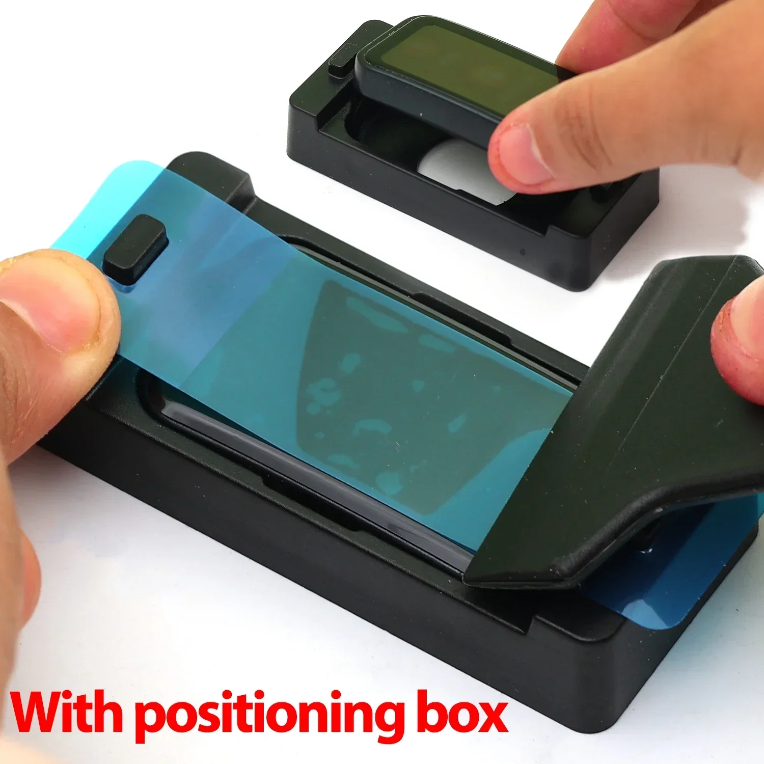 Picture 5: Flexible Screen Protectors for Huawei Band 8/9/10 HD Clear Anti-scratch Smartwatch Films with Easy Install Kit Accessories