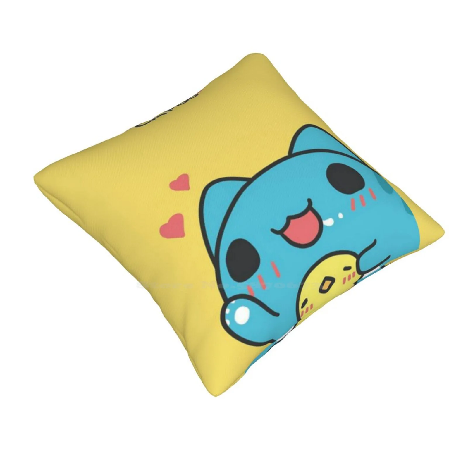 Bugcat Capoo Cute Funny Cat Throw Cushion Pillow Cover Bugcat Capoo Plush Bugcat Capoo Shop Bugcat Capoo Gif Bugcat Capoo