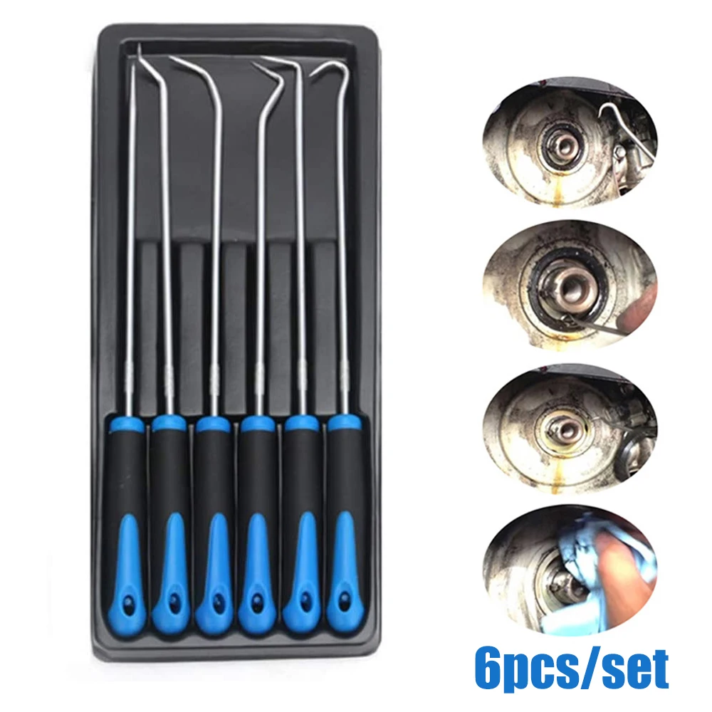 4/6pcs Precision Automotive Pick Tool Shock Absorber ORing&Oil Seal Hook Car Repair SpecialShaped Tool for Professional Mechanic - view 3